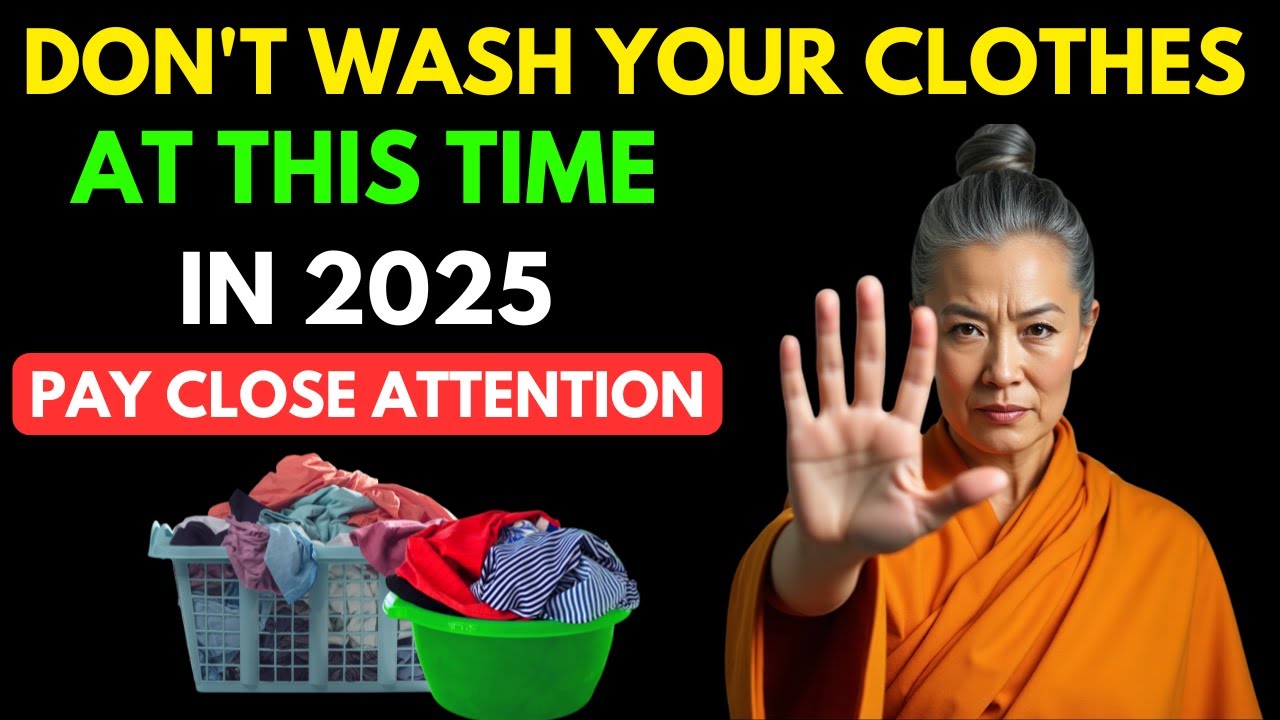 Never Wash Your Clothes At This Time, Or You'll Attract Poverty And Bad Luck