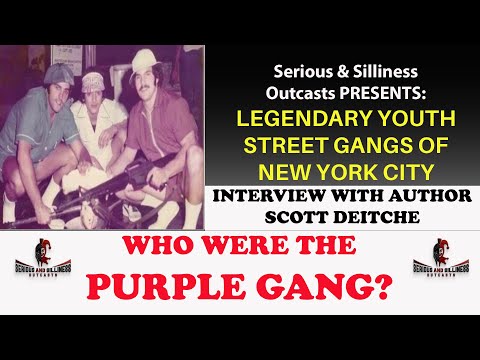 Legendary Youth Street Gangs, ep. 2: Author Scott Deitche. Who were the Purple Gang??