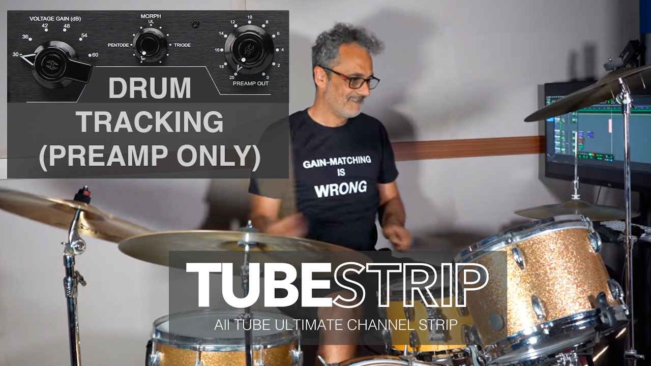 Heritage Audio - TUBESTRIP - Drums Tracking Preamp Only (NO TALK)