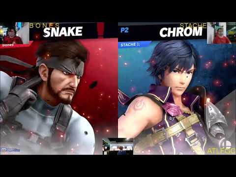 4o4 Ultimate Weekly XII - B O N E S(Snake) vs Stache(Palutena, Chrom) - Grand Final