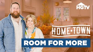 A Spacious Kitchen Made for a Big Family - Full Episode Recap | Home Town | HGTV
