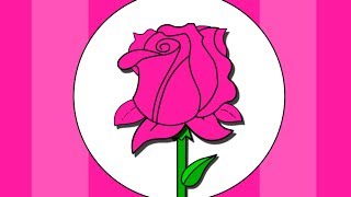 "Pink Flower" - Color Songs Learning Colours Nursery Rhymes for Children, Baby Lullaby,