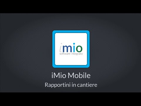 iMio Mobile Rapportini video thumbnail