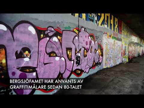 Bergsjöfamet. Laglig graffitivägg i Bergsjön