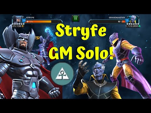Stryfe vs The Grandmaster! Solo! Act 6 Final Boss! Horseman! - Marvel Contest of Champions
