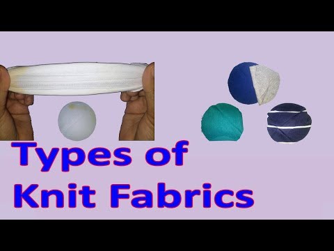 Types of knitted fabrics