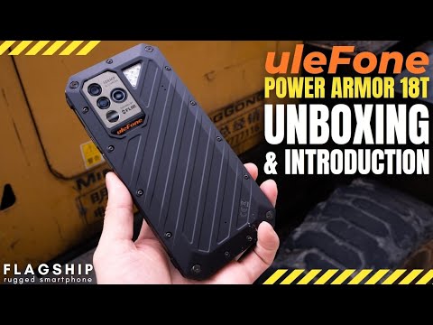 Ulefone Power Armor 18T Unboxing & Introduction!