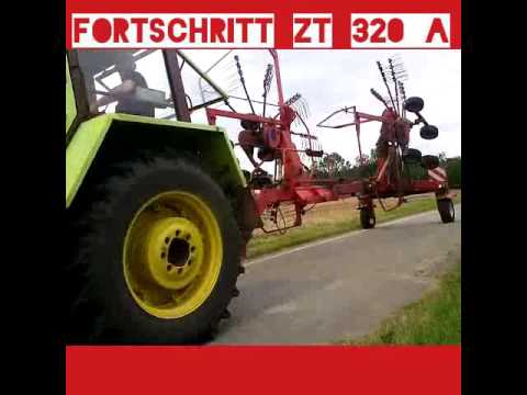 Heuernte 2016 mit Fortschritt Maschinen