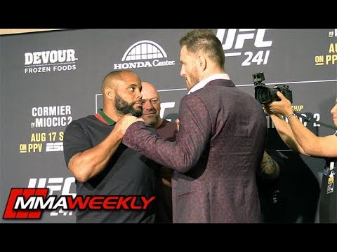 UFC 241 Faceoffs: Daniel Cormier vs Stipe Miocic