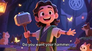 Download lagu Thor and the Stolen Hammer ⚡️ | Norse Myth for Kids | Funny Adventure with Loki! mp3