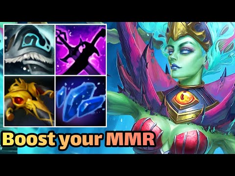 dota 2 death prophet pro gameplay - dota 2 7.31 gameplay -  how to rank up with death prophet mid ?