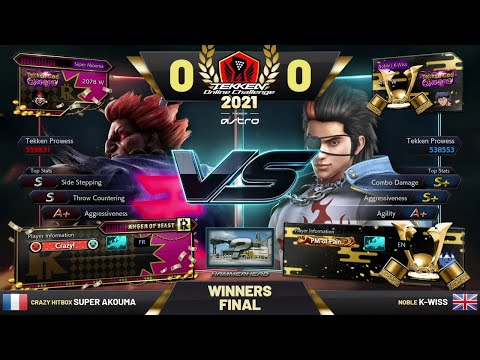 Super Akouma (Akuma) vs. K-Wiss (Hwoarang) - TOC 2021 West Europe Masters: Winners Finals