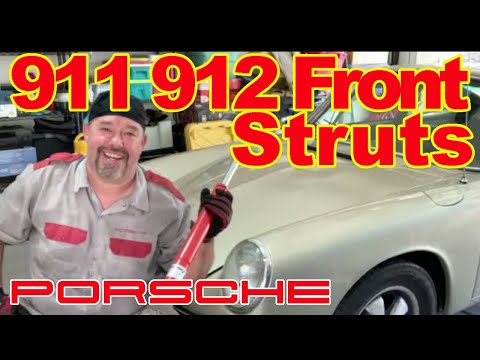 How To Replace Front Struts on a Porsche 911 or 912 - DIY Classic Porsche 911 Project