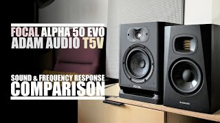 Video thumbnail for DSAUDIO.review ||  Focal Alpha 50 EVO vs Adam Audio T5V  || sound.DEMO by DSAUDIOreview
