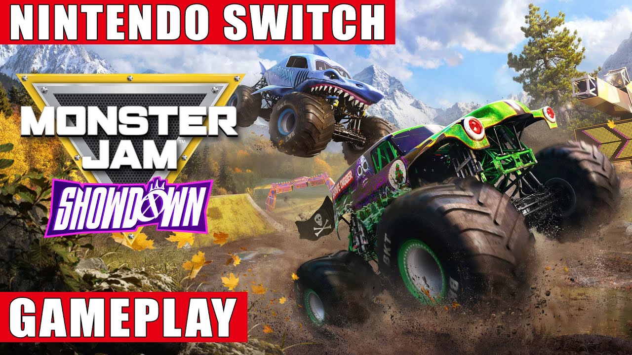 Monster Jam Showdown Nintendo Switch Gameplay
