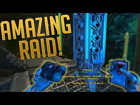 RAIDING A BASE WITH 40+ TURRETS! [TEK + HEAVIES] | Extinction Let's Play ep.6