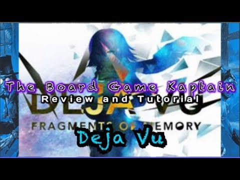 The Board Game Kaptain's review and tutorial for Deja Vu: Fragments of Memory