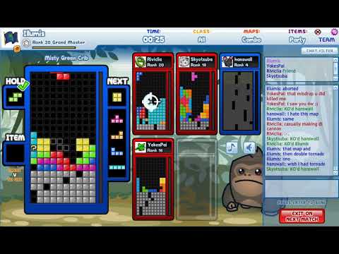 [Tetris Friends] multiplayer with osu! friends (29-05-2019, part 2)