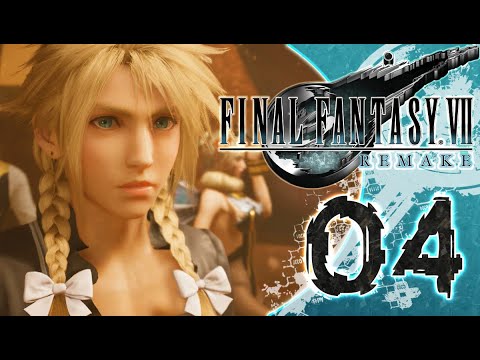Final Fantasy VII Remake Walkthrough Part 4 (PS4) Chapter 9 to 11 [1080p HD]
