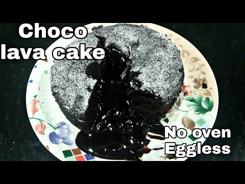 Choco Lava Cake Recipe|Eggless|No oven|Syed Firdos Ali Recipes