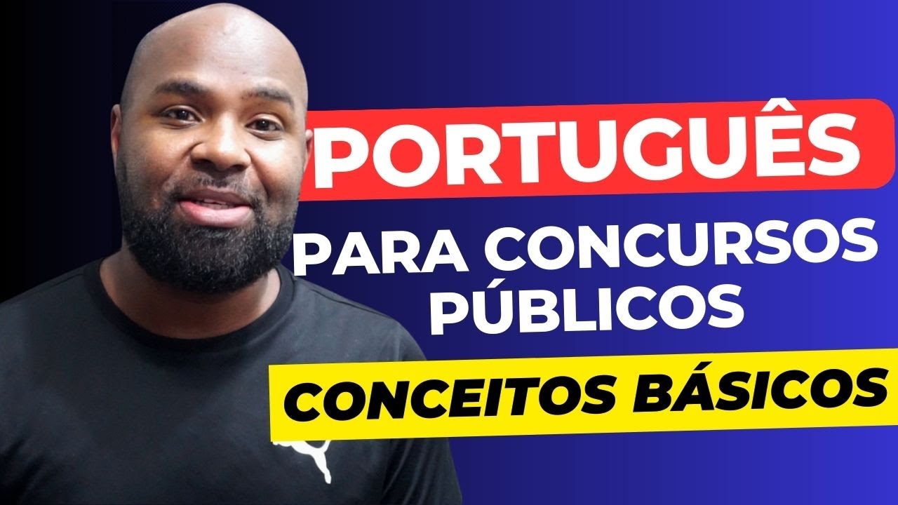 Português Para Concurso Público   Conceitos Básicos