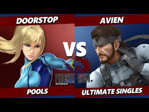 Phoenix Down - Doorstop (ZSS) Vs. Avien (Snake) Smash Ultimate - SSBU