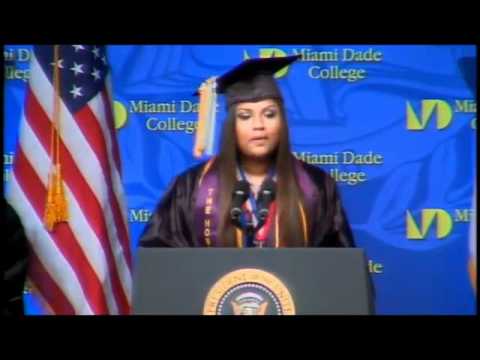 Hafeeza and President Obama