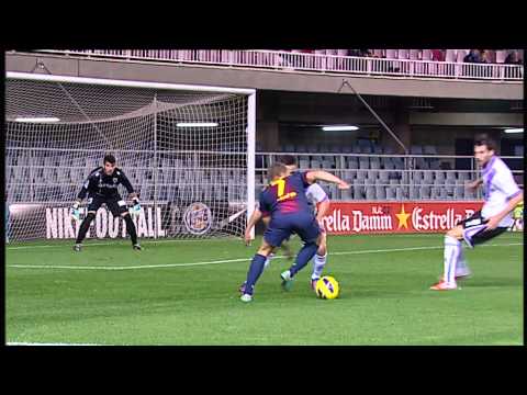La Liga | Gol de Lobato (1-0) en el FC Barcelona B - Numancia | 10-11-2012 | J13