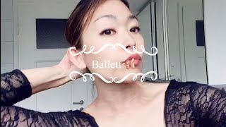 [バレエ🩰の準備]をBTSの曲でテンション上げてやってたらなんか前髪が気になり、遅れそうになった。。。。#bts #ballet #スイス海外生活