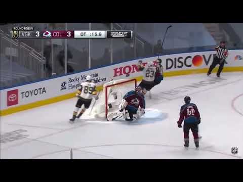 Alex Tuch OT Goal vs Avalanche | WC Round Robin 2020