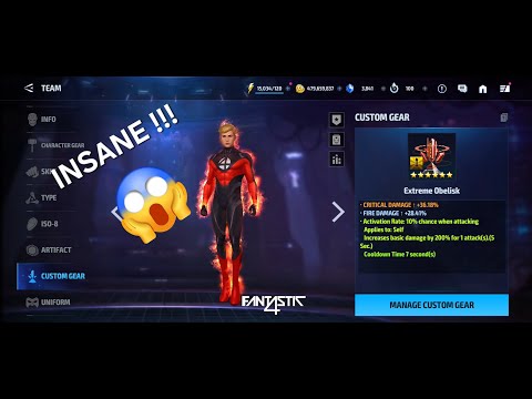 NO WAY !!! HE CAN BEAT WBL GORR STAGE 60 JUST ONLY USE OBELISK || MARVEL FUTURE FIGHT