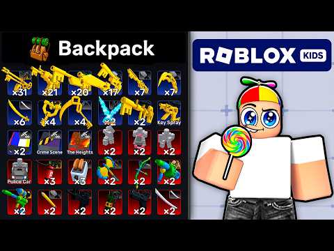 BUYING EVERYTHING in rivals, but on ROBLOX KIDS
