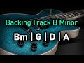 Rock Pop Backing Track Bm | 87 BPM | Guitar Backing Track