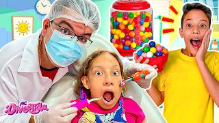 A IMPORTÂNCIA de ESCOVAR OS DENTES!!! Com Maria Clara MC Divertida