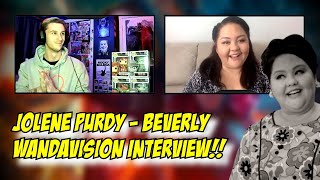 WandaVision Actor - Jolene Purdy - Interview!! video