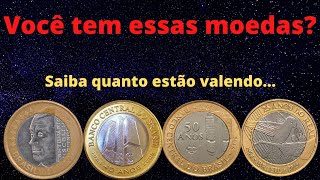 Saiba quanto esto custando as moedas de 1 real comemorativas e no perca dinheiro nas vendas!!!