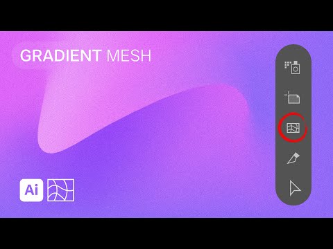 🎨 Master Gradient Mesh in Adobe Illustrator!