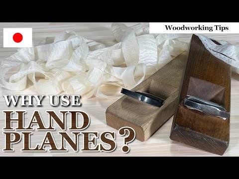 Woodworking Tips - Why Do Japanese Artisans Use Hand Planes？