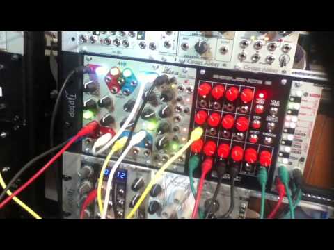Synthrotek 'Sequence 8' Eurorack Modular Jam - Tip Top - 4ms PEG