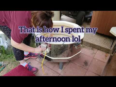 #kilnrepair L & L e23t-3 kiln.  Setting it up and changing out elements.