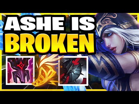 SUPPORT Ashe is BROKEN in Wild Rift! Ashe Build & Gameplay!