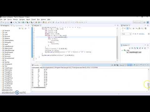 Java Program For Statistics