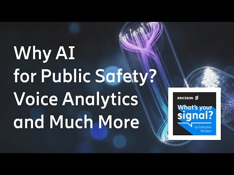  Why AI for Public Safety? Voice Analytics and Much More