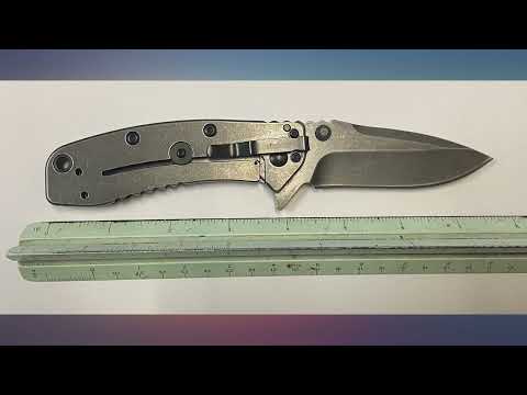 Kershaw Cryo II Pocket Knife (1556TI) 3.25 In. 8Cr13MoV Titanium Carbo-Nitride review