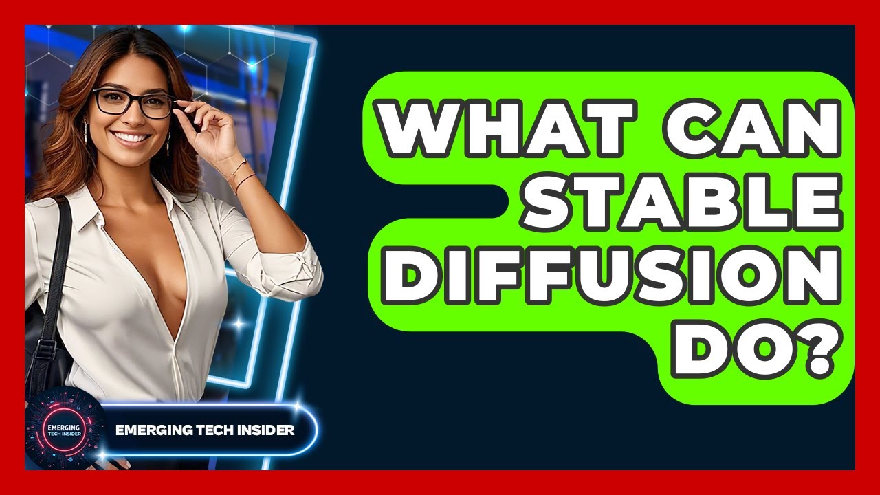 What Can Stable Diffusion Do? - Emerging Tech Insider