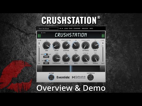 Eventide CrushStation Plug-in for Desktop & iOS