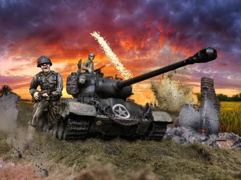 #MedalOfHorror part 1 - No Prisoners - WWII army men stop motion animation