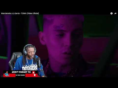 Marcianeke x L-Gante - TOMA (Video Oficial)  American Reaction U.S.