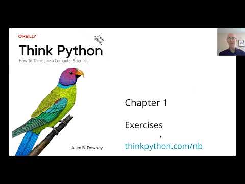 Think Python Chapter 1 Exercises