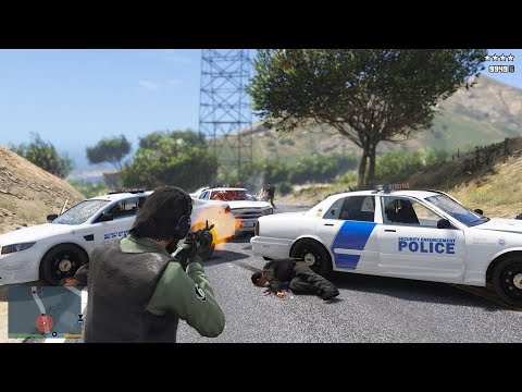 GTA V NOOSE Base Rampage + 10 Star Escape [R.D.E. 4.0.4 Expanded & Enhanced]